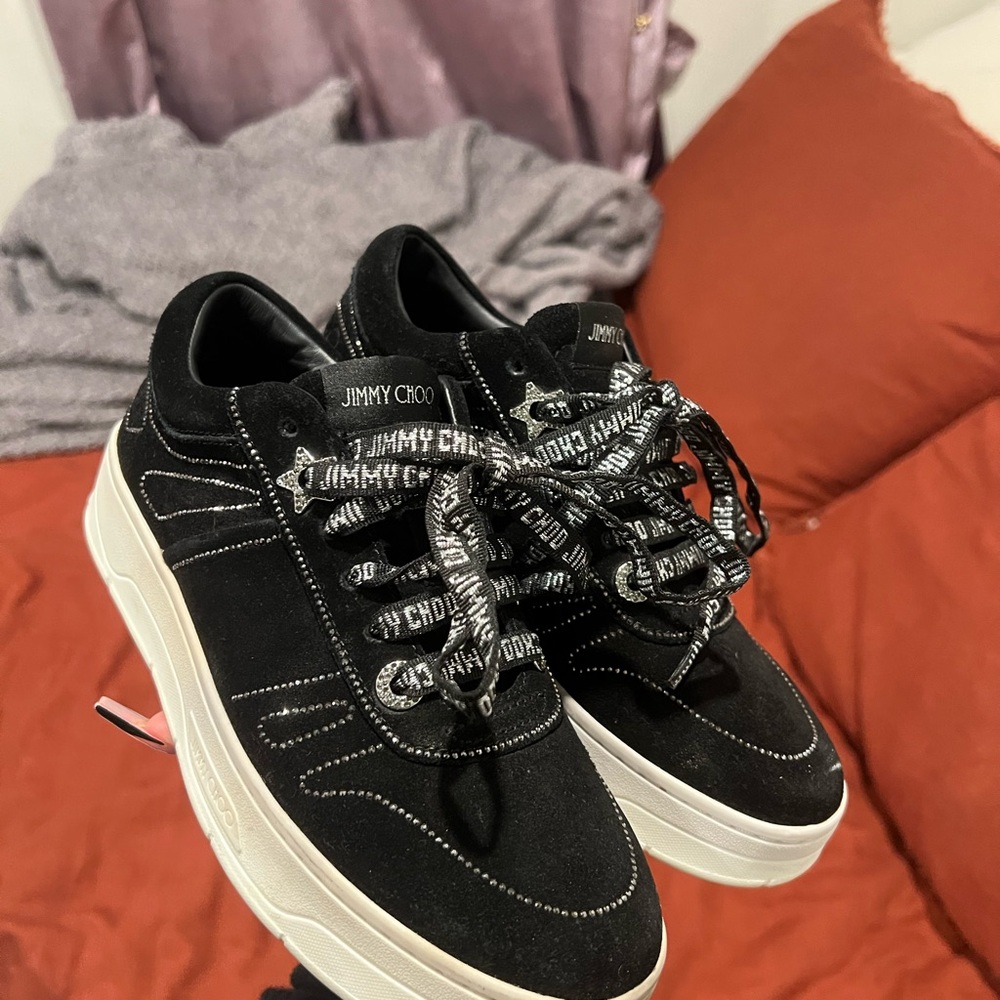 Jimmy Choo Black Women's Sneakers